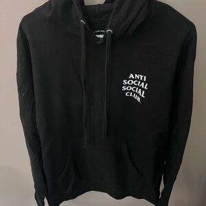 Anti Social Social Club Black Pullover Hoodie